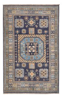 Alfombra Ziegler - Kazak - 180 x 117 cm - azul oscuro