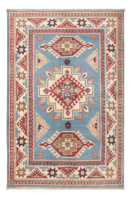 Alfombra Ziegler - Kazak - 147 x 100 cm - azul claro