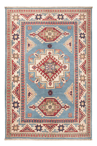 Alfombra Ziegler - Kazak - 147 x 100 cm - azul claro