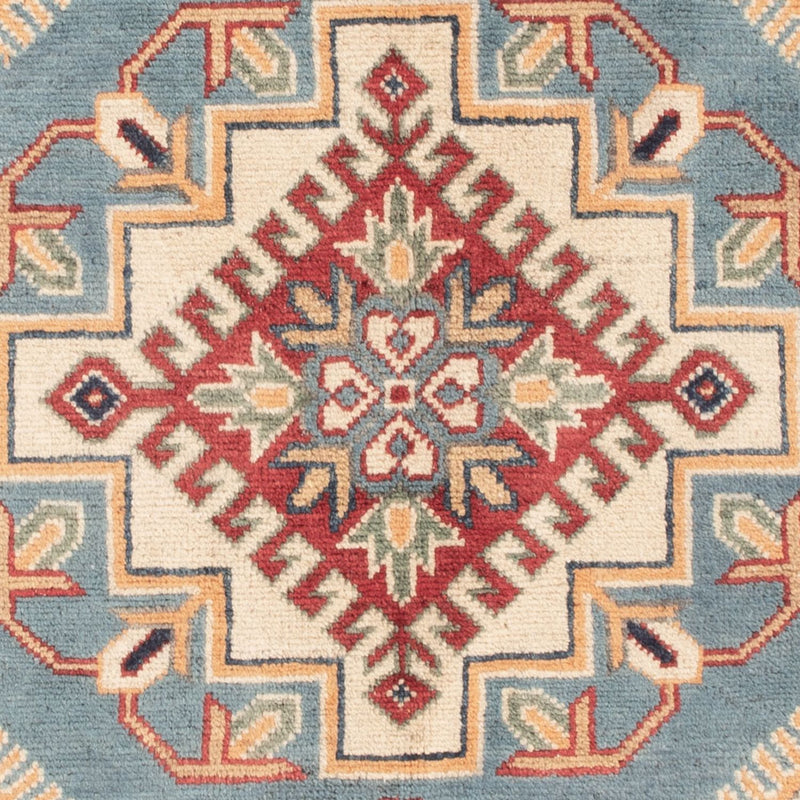 Alfombra Ziegler - Kazak - 149 x 97 cm - azul claro