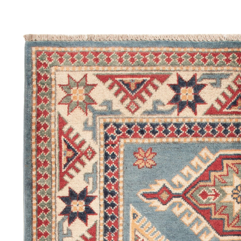 Alfombra Ziegler - Kazak - 149 x 97 cm - azul claro