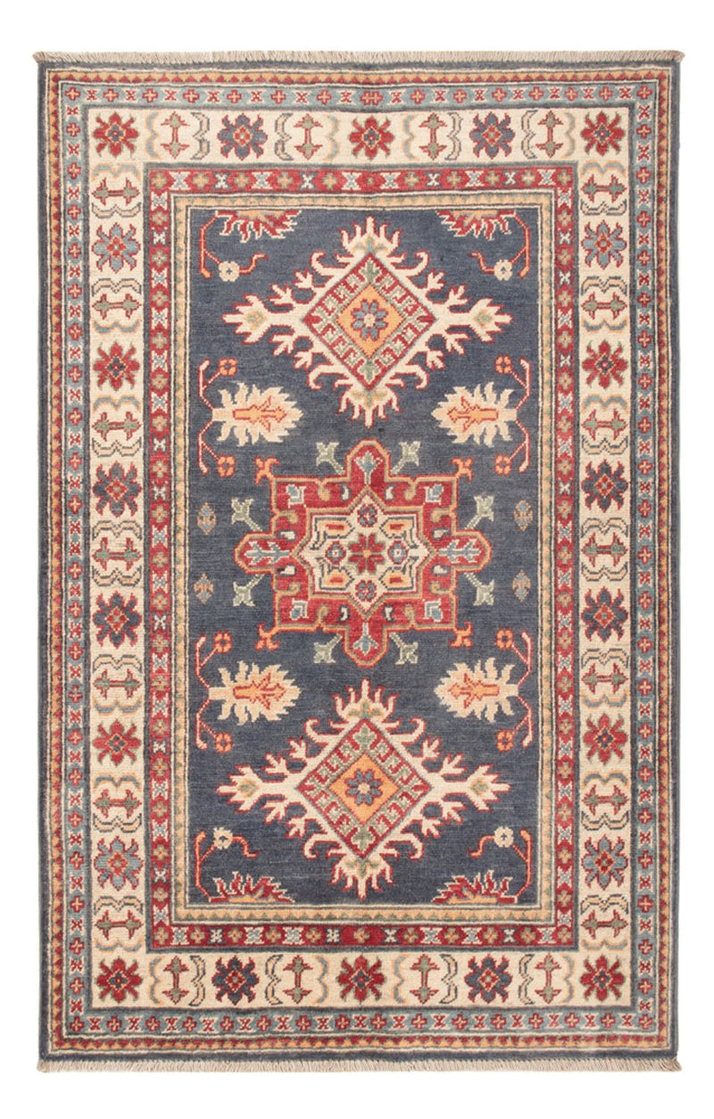 Alfombra Ziegler - Kazak - 148 x 97 cm - azul oscuro