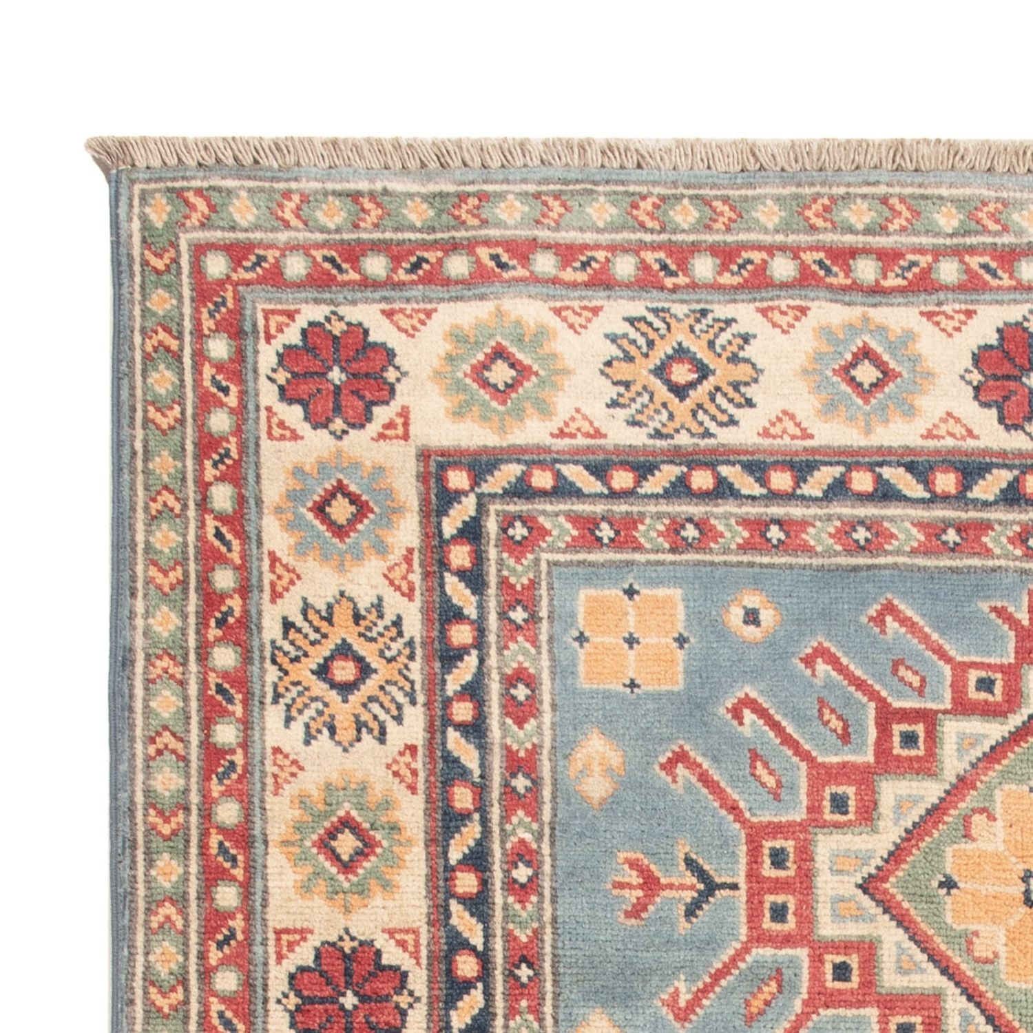Alfombra Ziegler - Kazak - 147 x 98 cm - azul claro