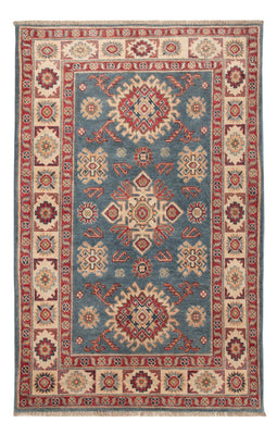 Alfombra Ziegler - Kazak - 154 x 101 cm - azul