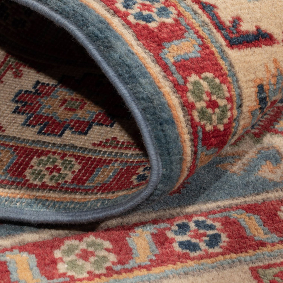 Alfombra Ziegler - Kazak - 154 x 101 cm - azul