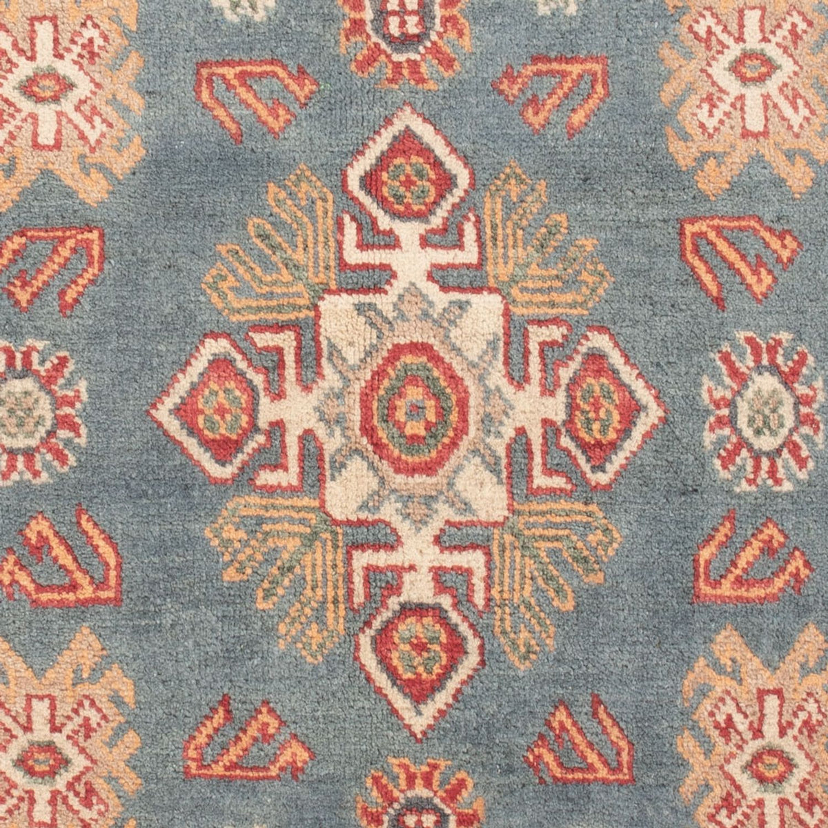 Alfombra Ziegler - Kazak - 150 x 98 cm - azul claro