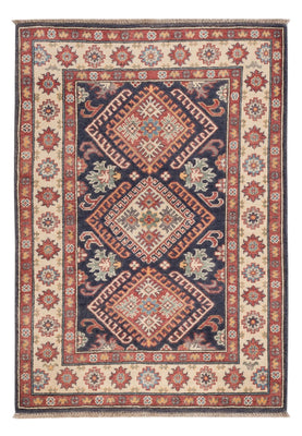 Alfombra Ziegler - Kazak - 147 x 99 cm - azul oscuro