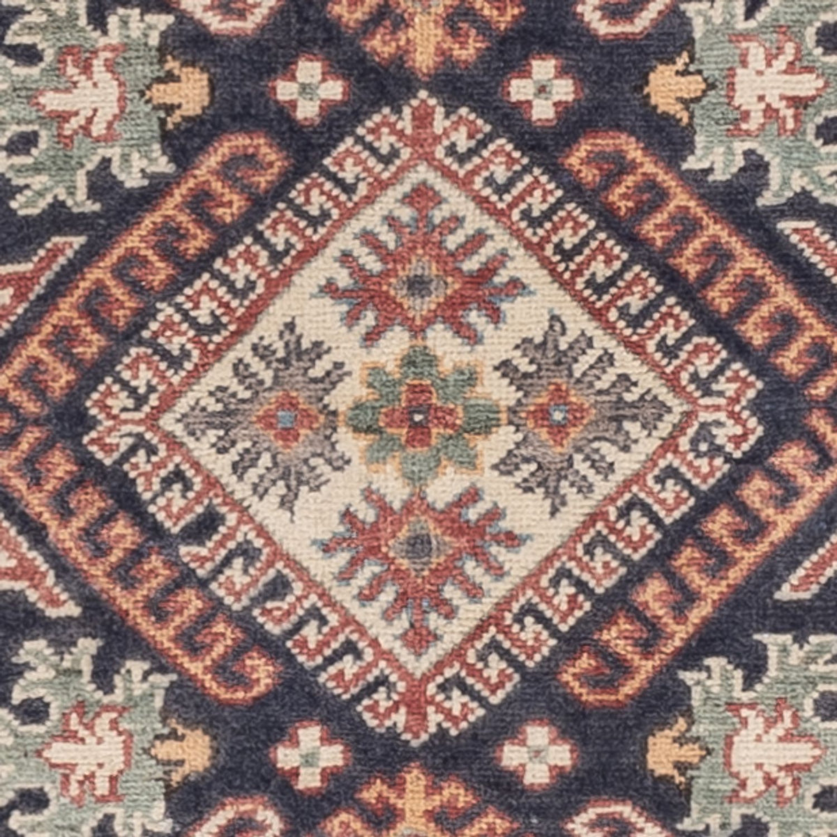 Alfombra Ziegler - Kazak - 147 x 99 cm - azul oscuro