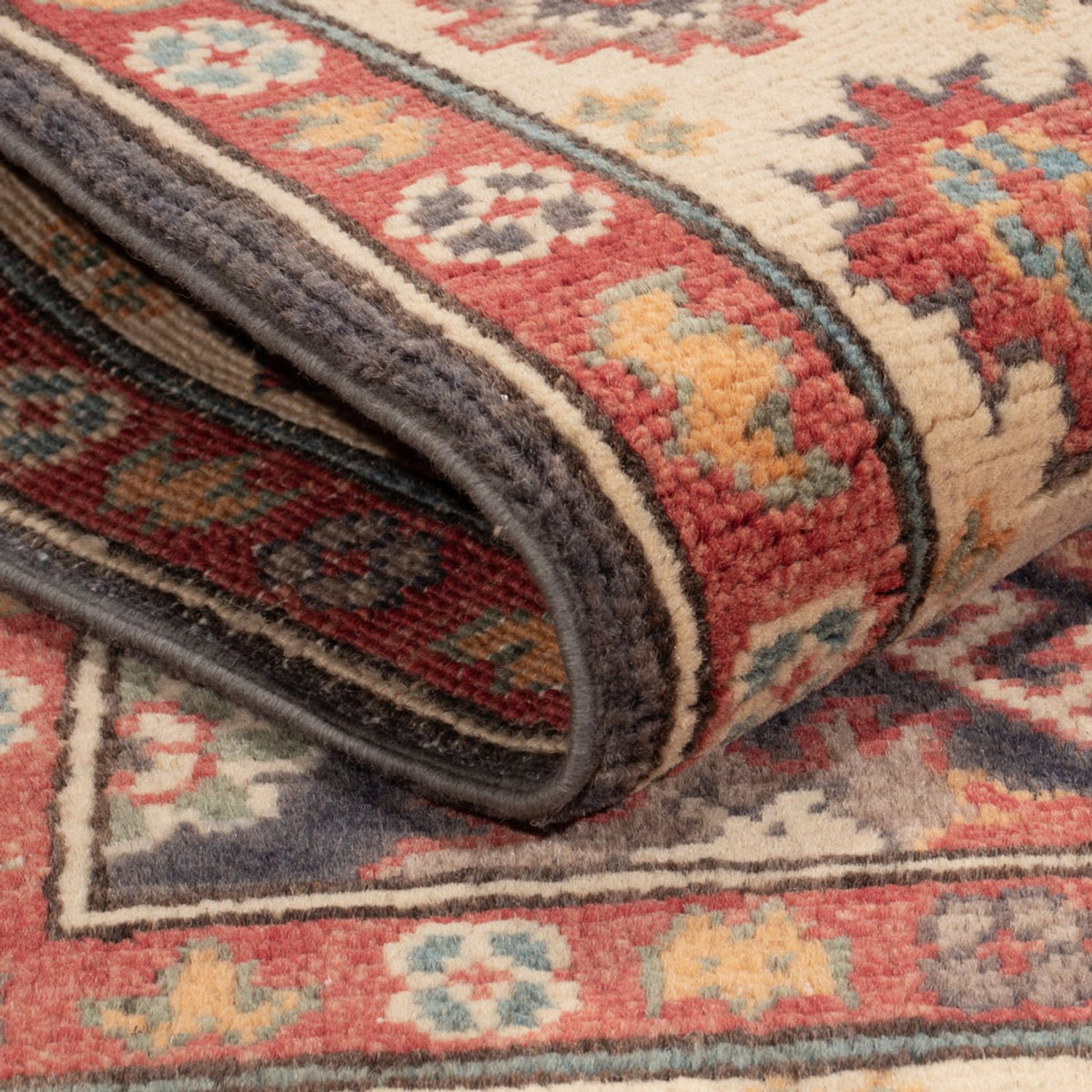 Alfombra Ziegler - Kazak - 147 x 99 cm - azul oscuro