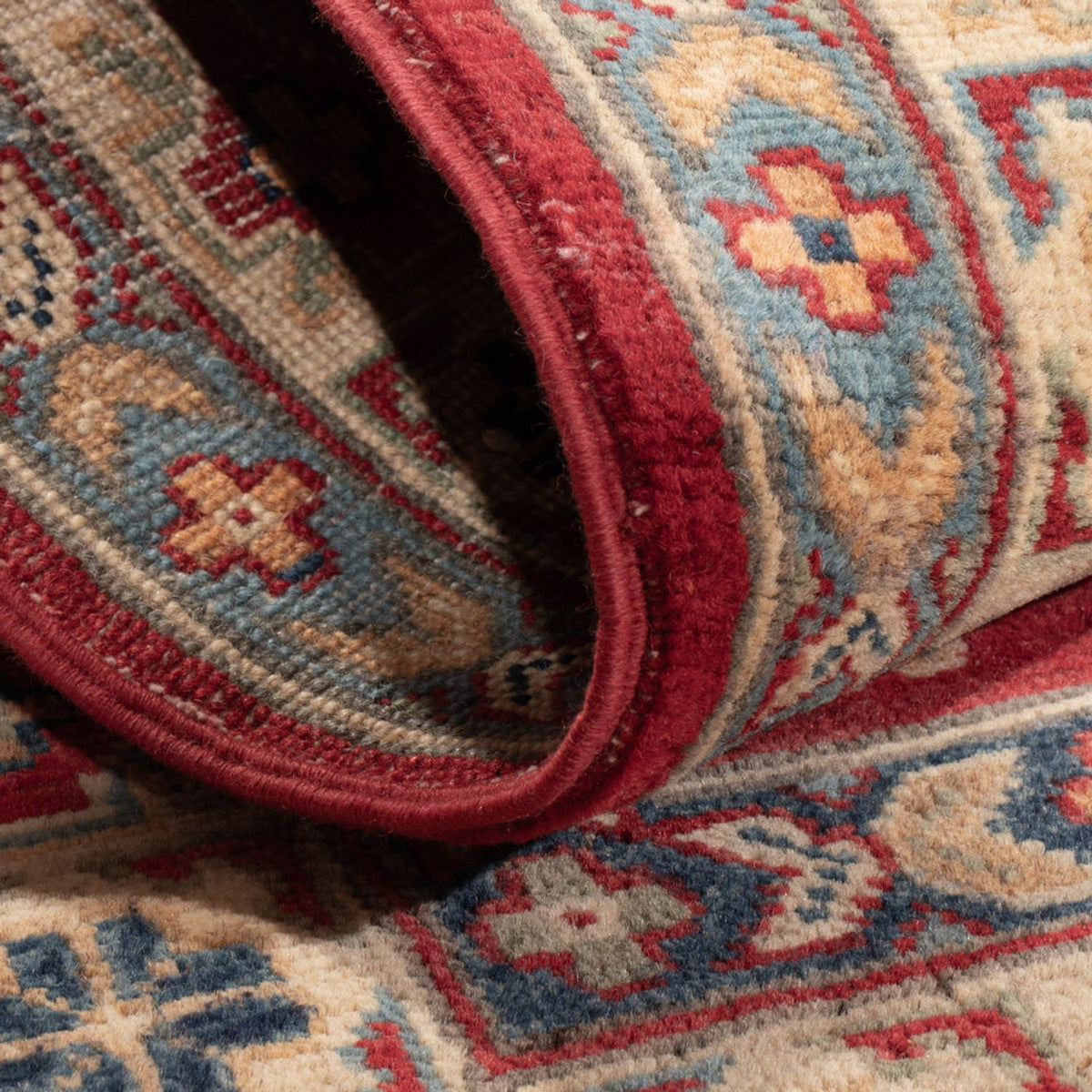 Alfombra Ziegler - Kazak - 134 x 90 cm - rojo