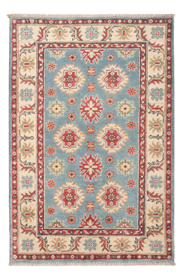 Alfombra Ziegler - Kazak - 124 x 81 cm - azul claro
