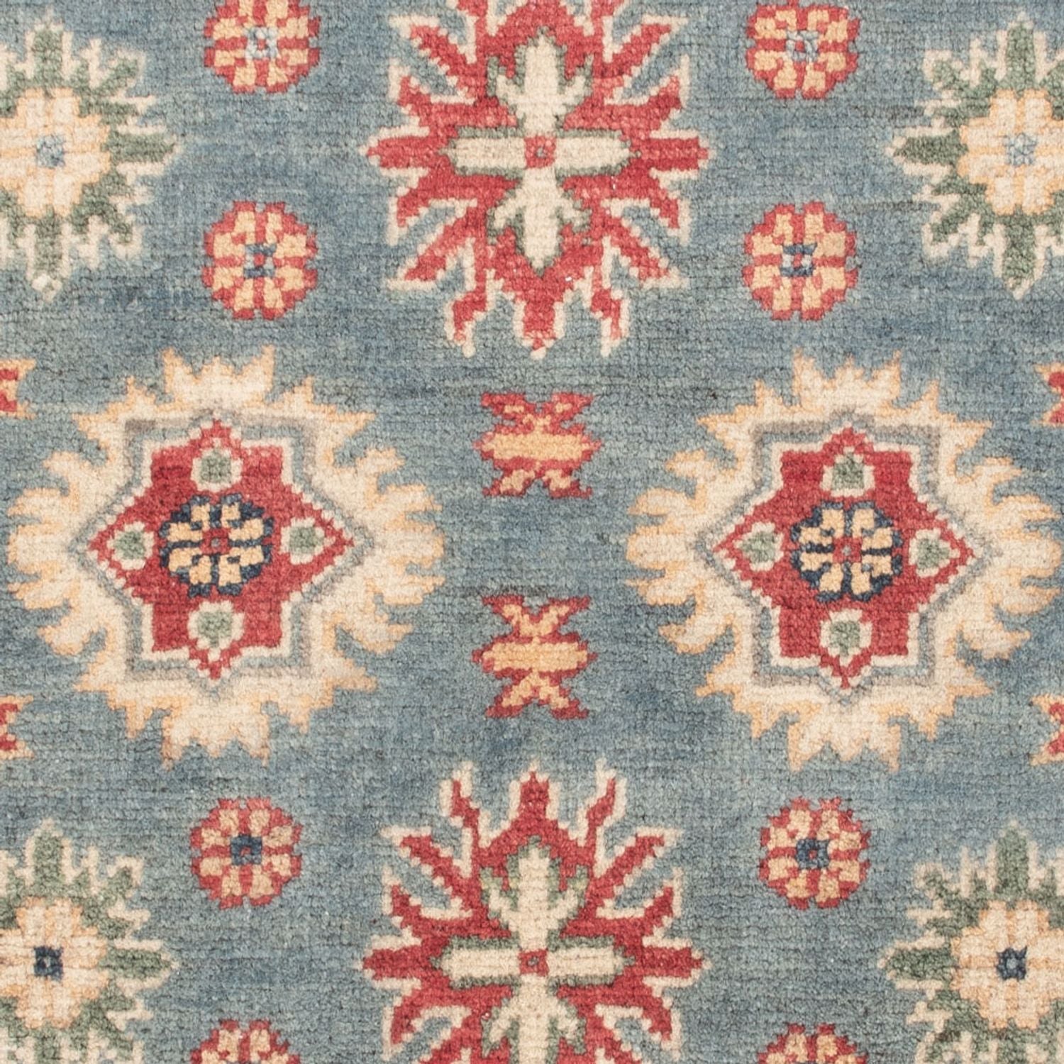 Alfombra Ziegler - Kazak - 122 x 80 cm - azul claro