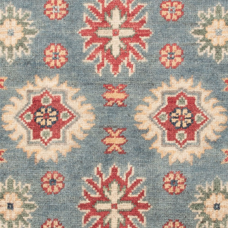 Alfombra Ziegler - Kazak - 122 x 80 cm - azul claro