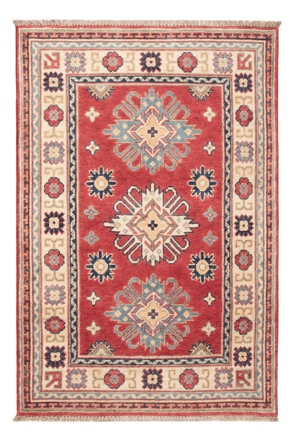 Alfombra Ziegler - Kazak - 124 x 82 cm - rojo
