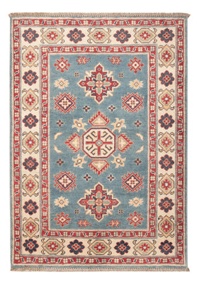 Alfombra Ziegler - Kazak - 121 x 84 cm - azul claro