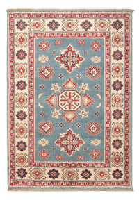 Alfombra Ziegler - Kazak - 121 x 84 cm - azul claro