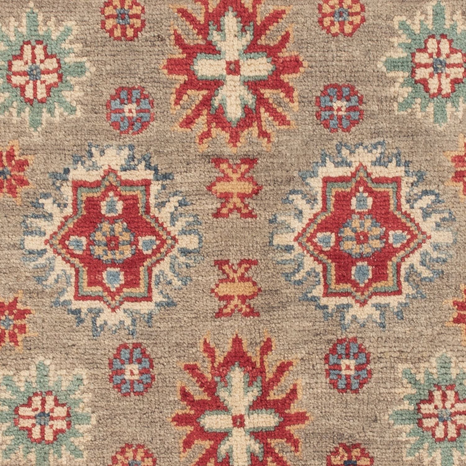 Alfombra Ziegler - Kazak - 124 x 85 cm - verde claro