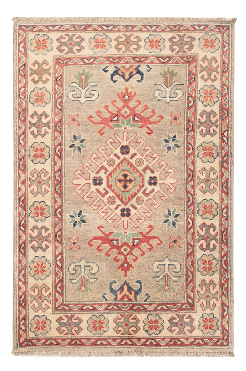 Alfombra Ziegler - Kazak - 125 x 82 cm - verde claro