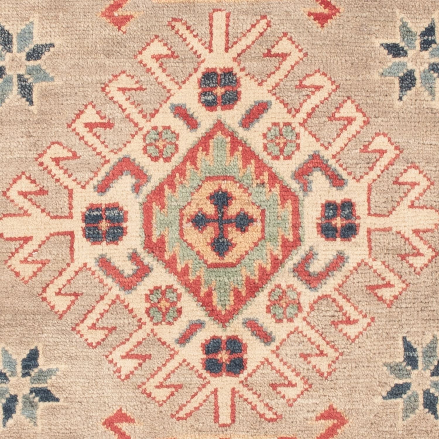Alfombra Ziegler - Kazak - 125 x 82 cm - verde claro