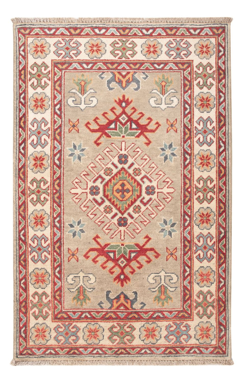 Alfombra Ziegler - Kazak - 126 x 81 cm - verde claro