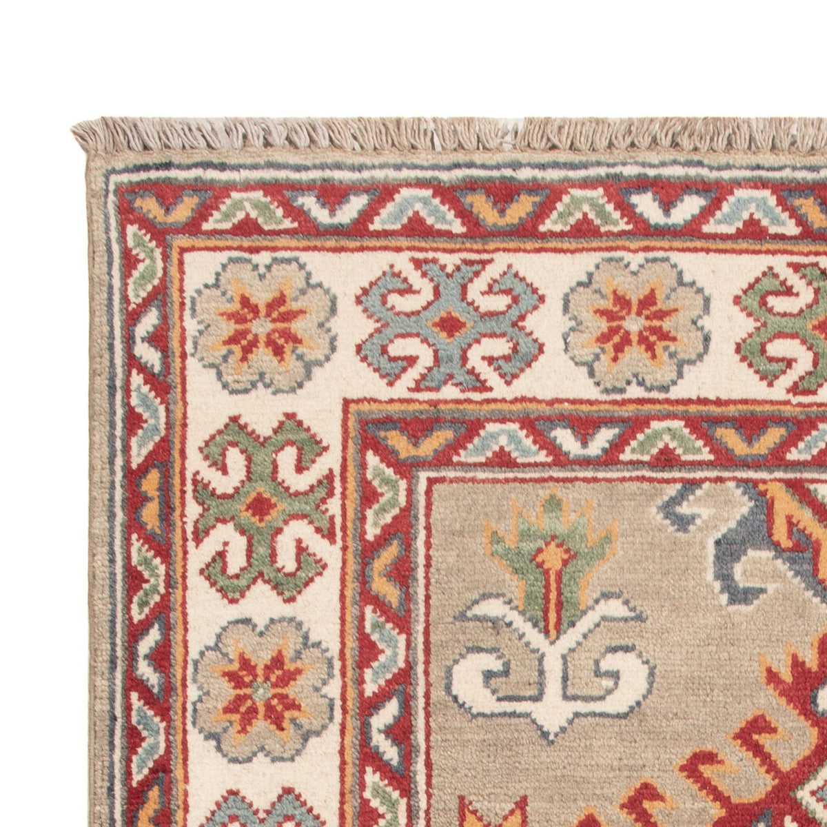 Alfombra Ziegler - Kazak - 126 x 81 cm - verde claro