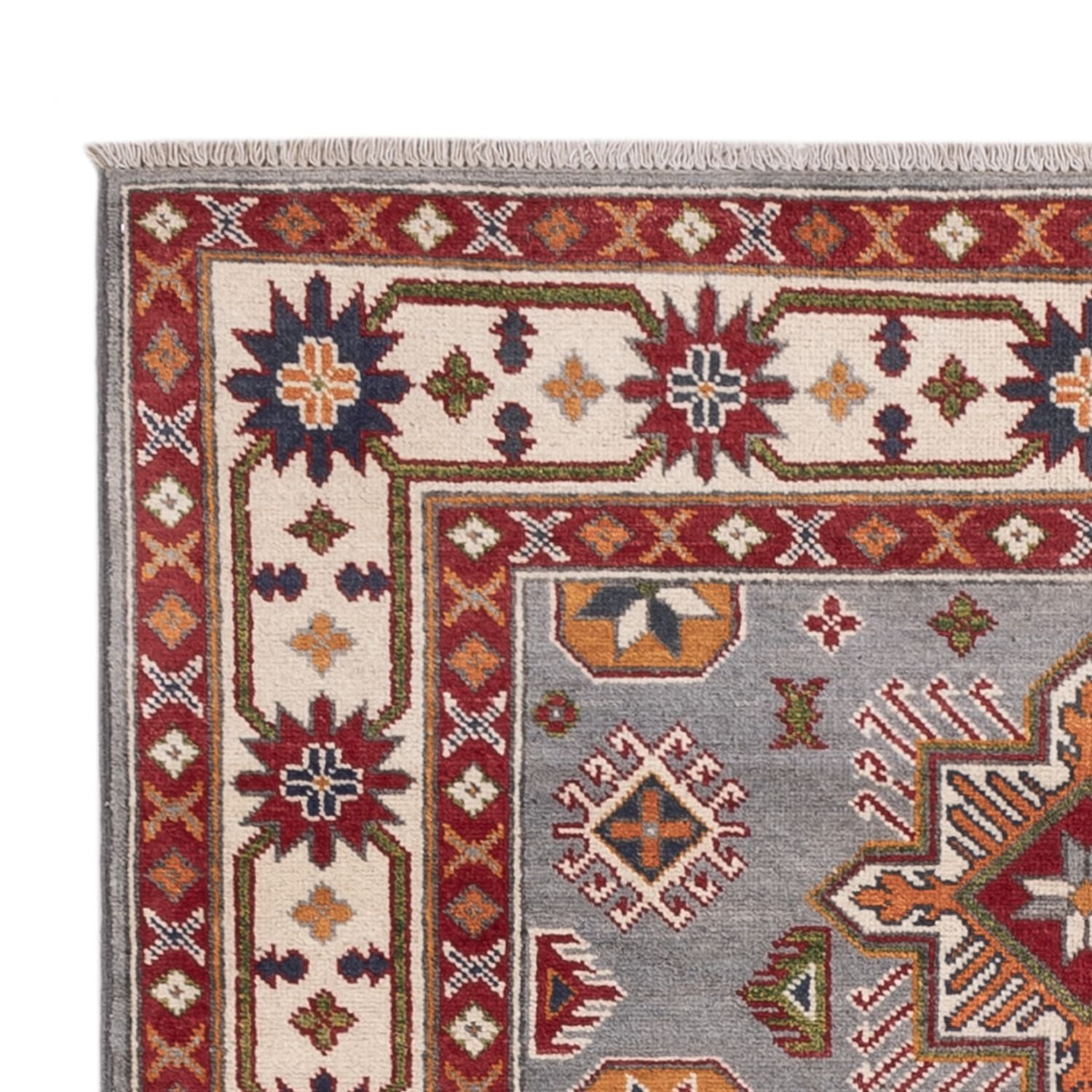 Alfombra Ziegler - Kazak - 181 x 123 cm - azul claro