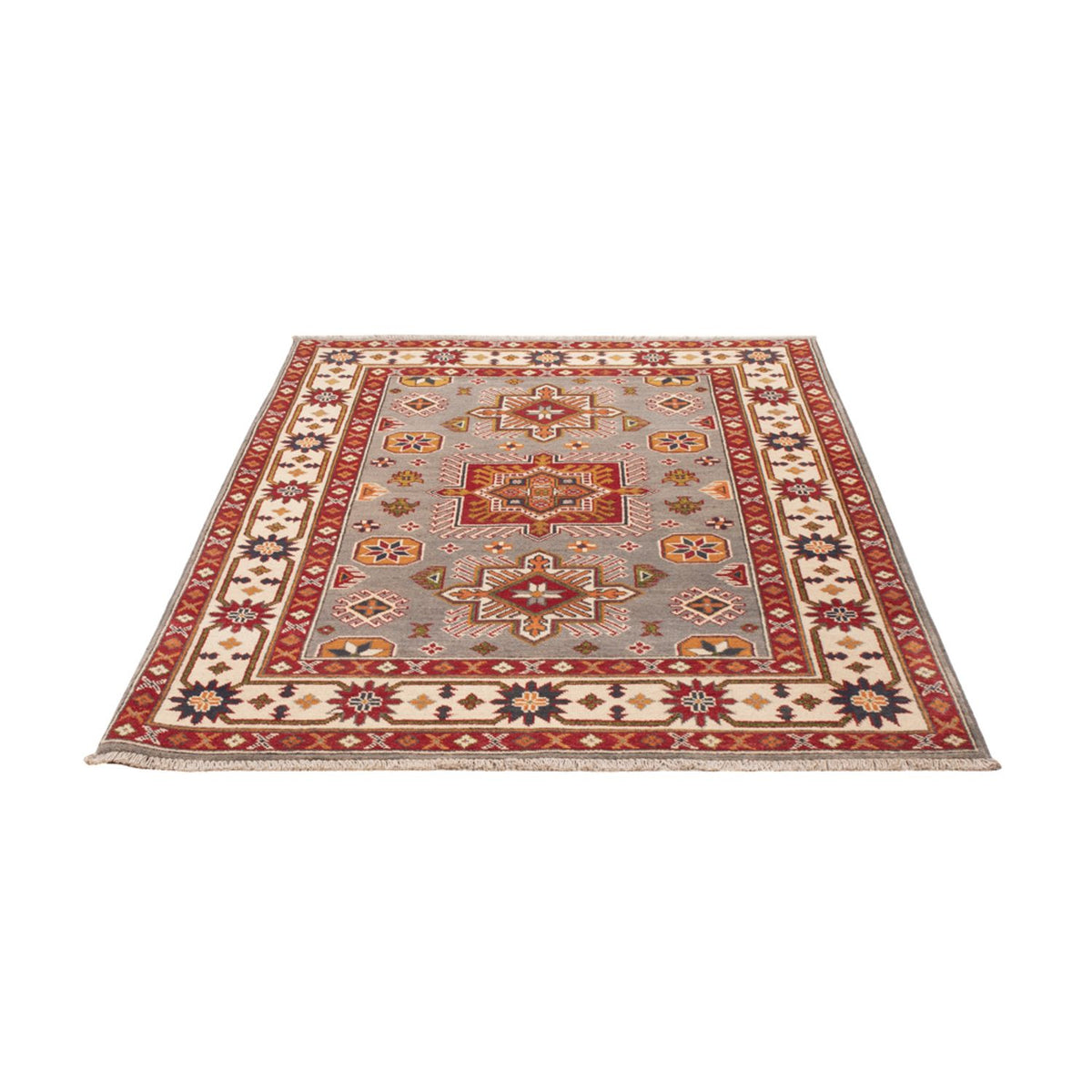 Alfombra Ziegler - Kazak - 181 x 123 cm - azul claro