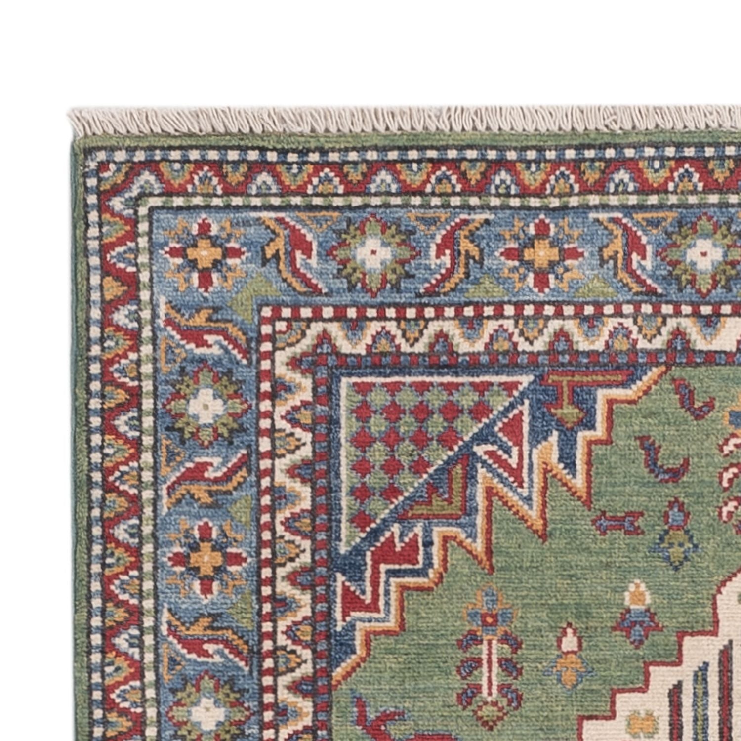 Alfombra Ziegler - Kazak - 144 x 101 cm - verde