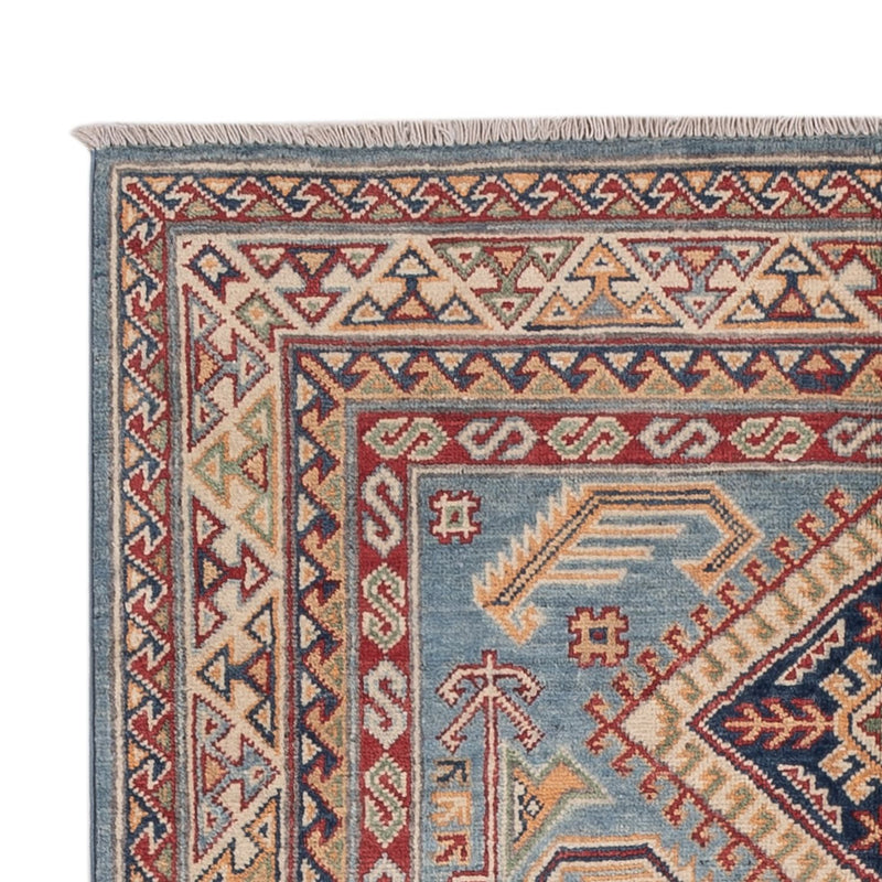 Alfombra Ziegler - Kazak - 185 x 120 cm - azul claro