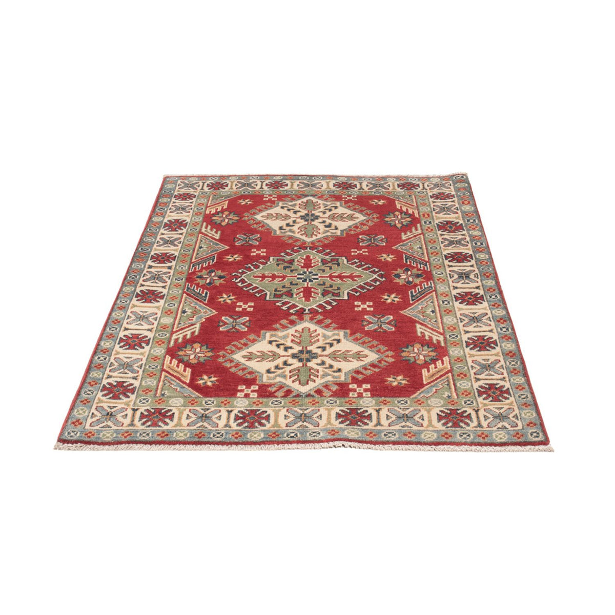 Alfombra Ziegler - Kazak - 131 x 101 cm - rojo