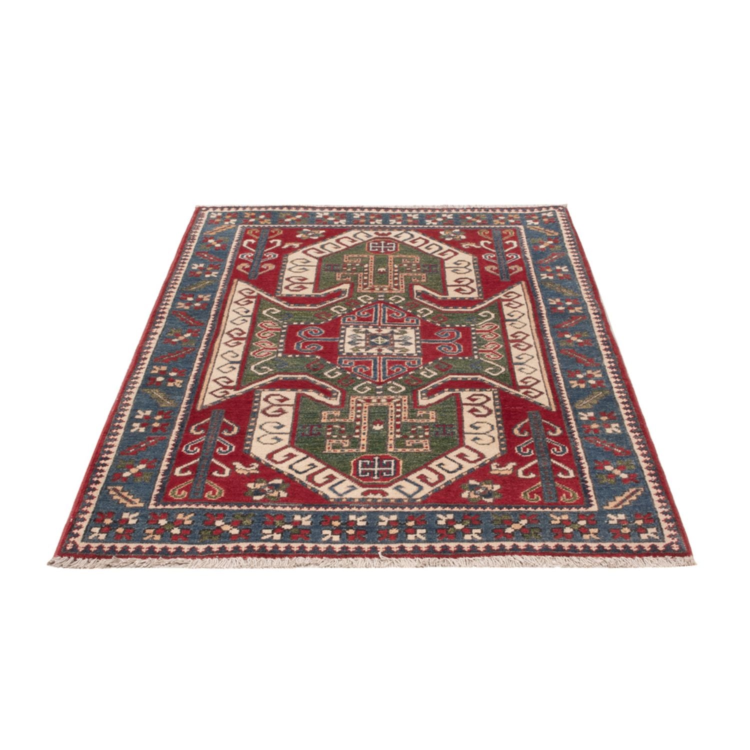 Alfombra Ziegler - Kazak - 145 x 100 cm - rojo