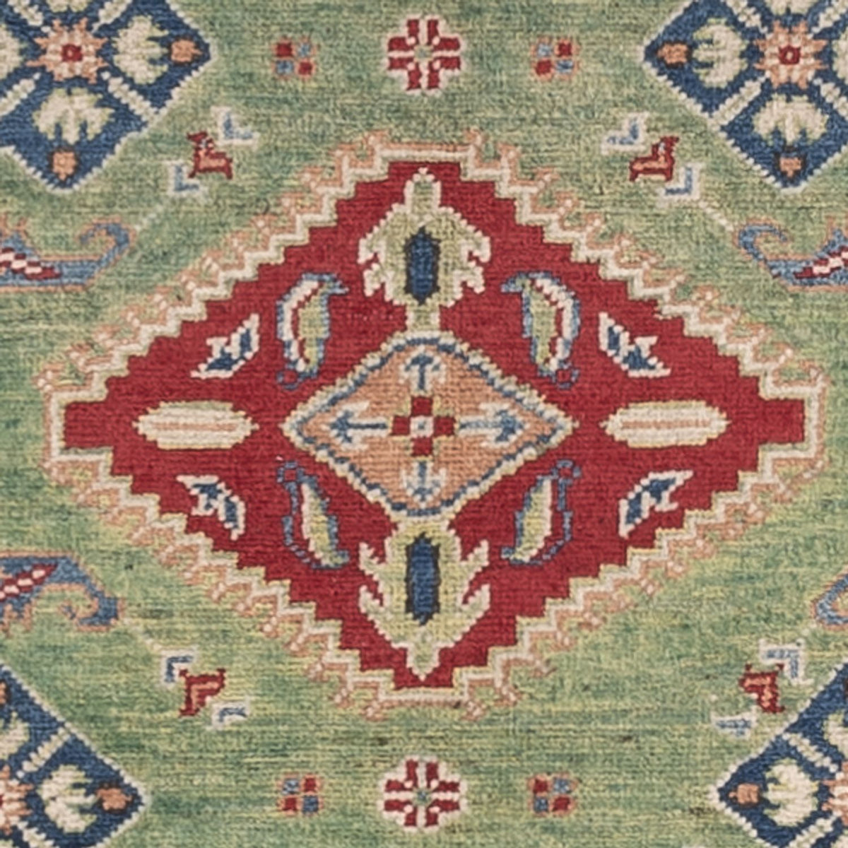 Alfombra Ziegler - Kazak - 139 x 102 cm - verde