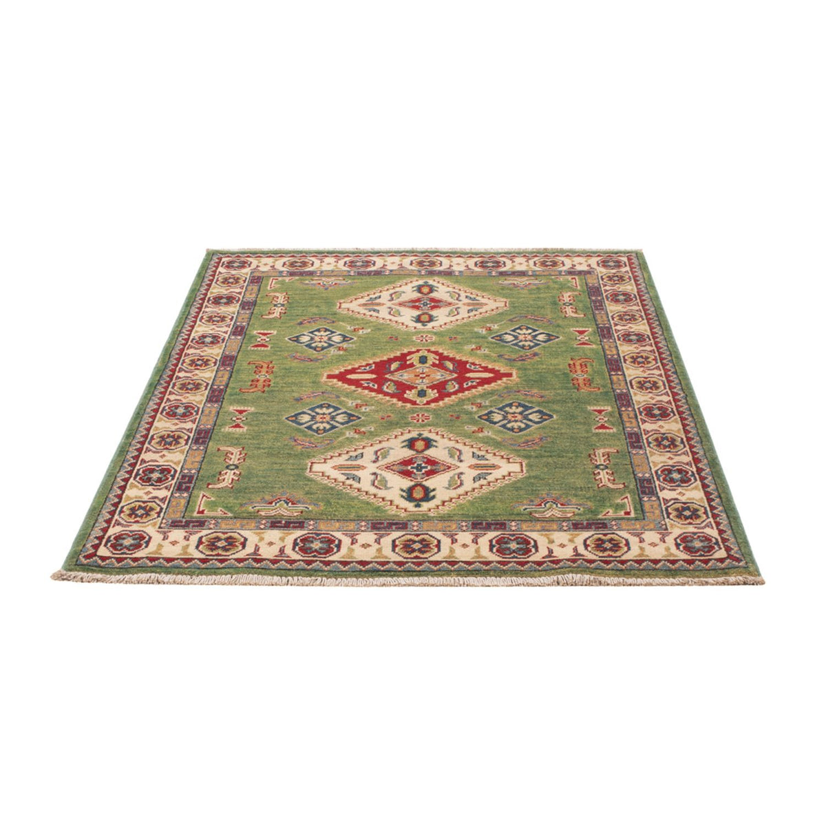Alfombra Ziegler - Kazak - 139 x 102 cm - verde