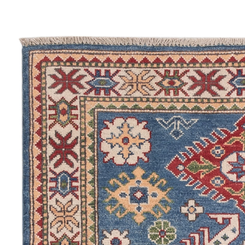 Alfombra Ziegler - Kazak - 145 x 102 cm - azul