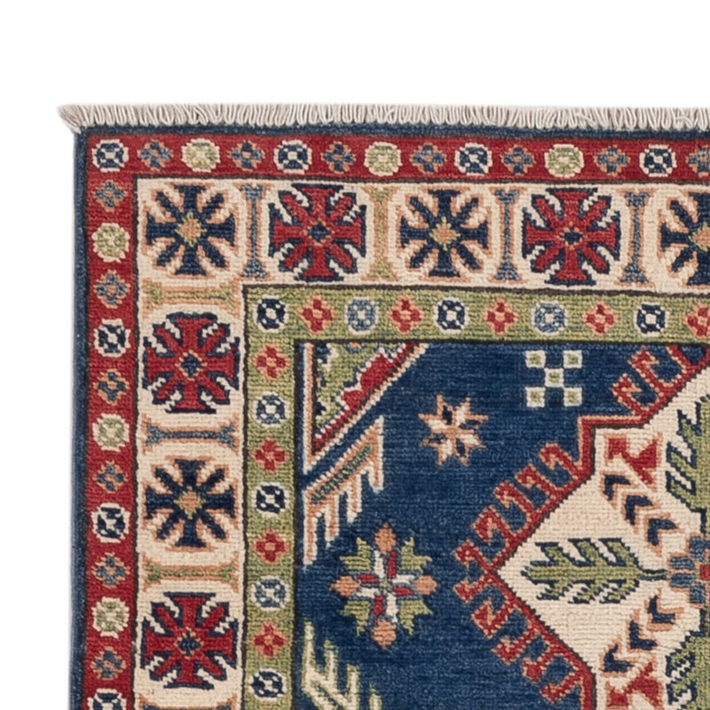 Alfombra Ziegler - Kazak - 152 x 98 cm - azul