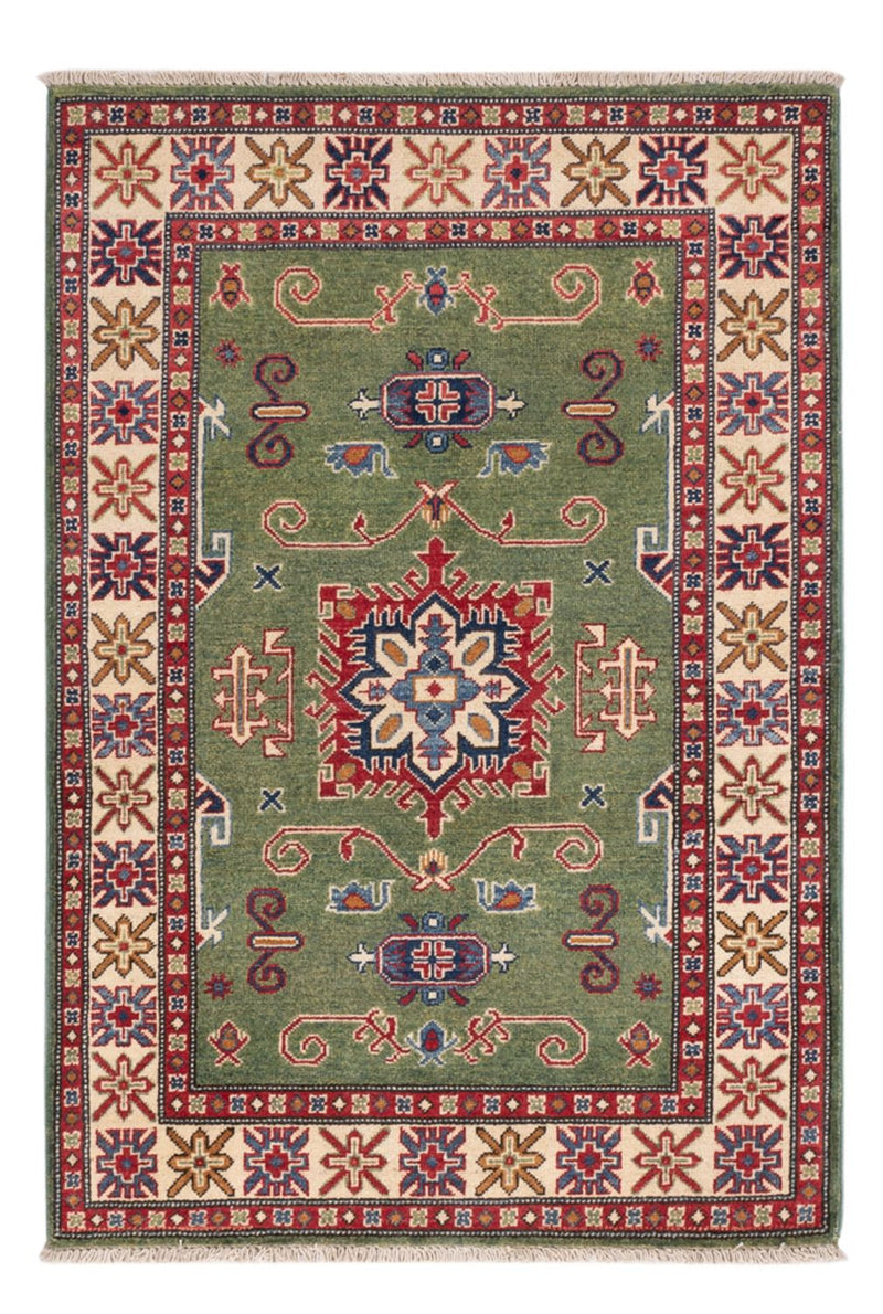 Ziegler Teppich - Kazak - 150 x 101 cm - grün