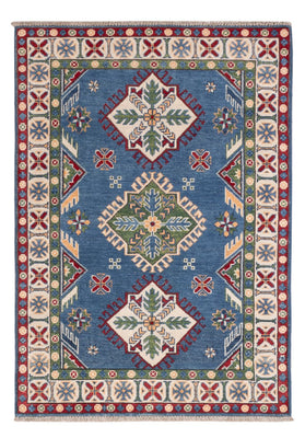 Alfombra Ziegler - Kazak - 142 x 101 cm - azul