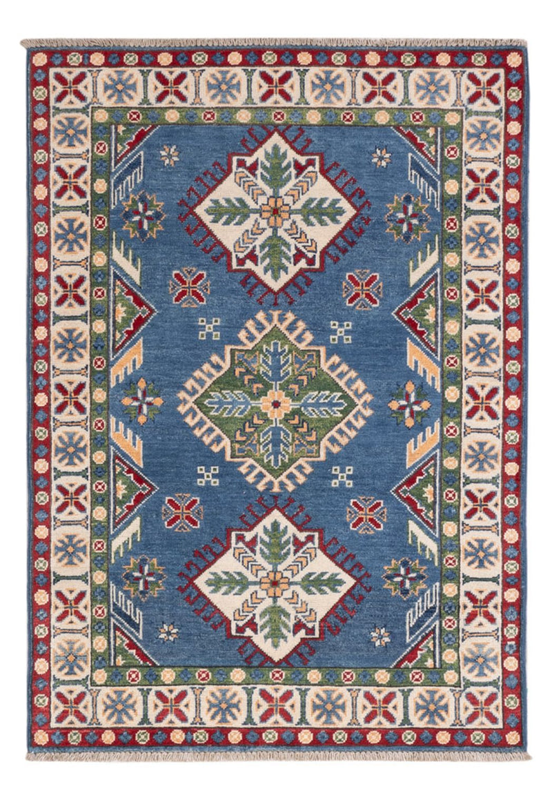Alfombra Ziegler - Kazak - 142 x 101 cm - azul