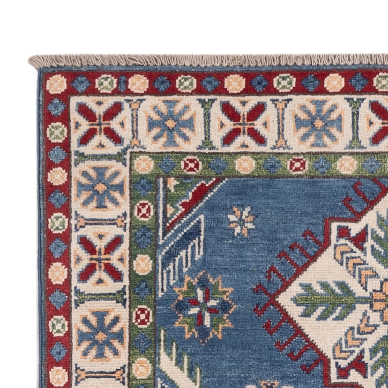 Alfombra Ziegler - Kazak - 142 x 101 cm - azul