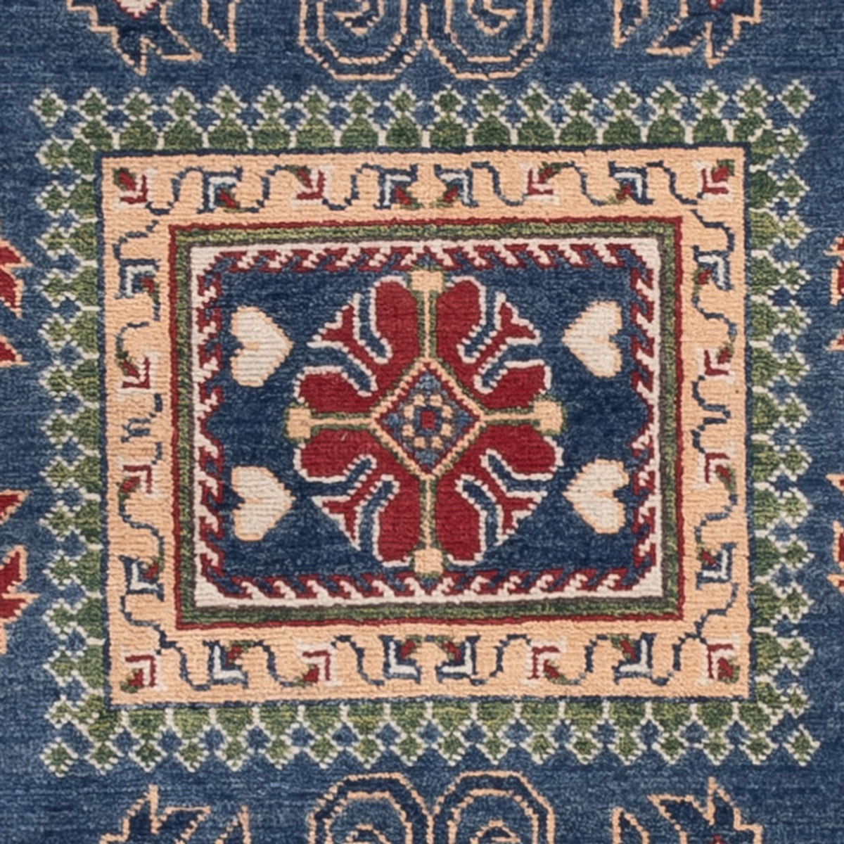 Alfombra Ziegler - Kazak - 188 x 122 cm - azul