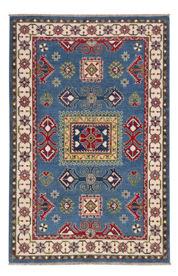 Alfombra Ziegler - Kazak - 184 x 121 cm - azul