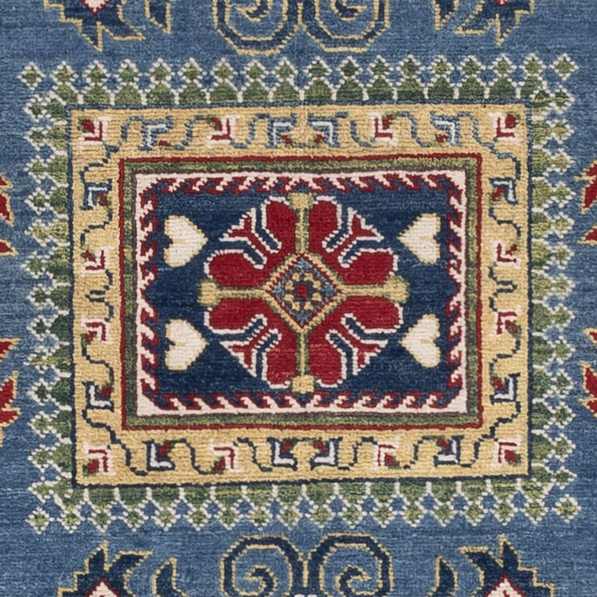 Alfombra Ziegler - Kazak - 184 x 121 cm - azul
