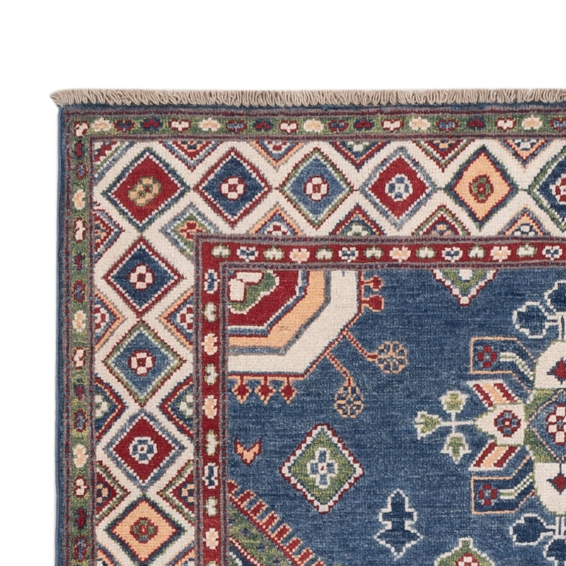 Alfombra Ziegler - Kazak - 182 x 120 cm - azul