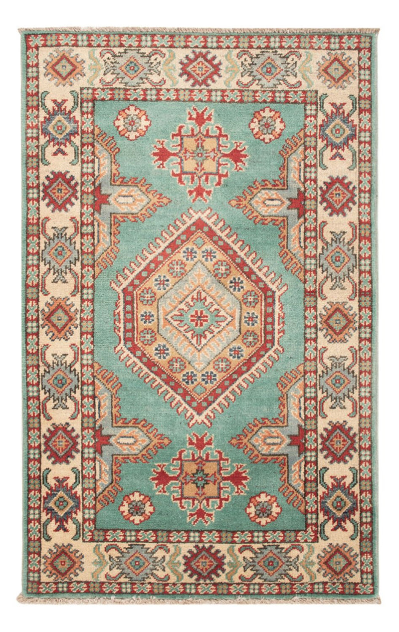 Alfombra Ziegler - Kazak - 120 x 76 cm - turquesa