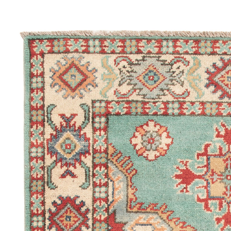 Alfombra Ziegler - Kazak - 120 x 76 cm - turquesa