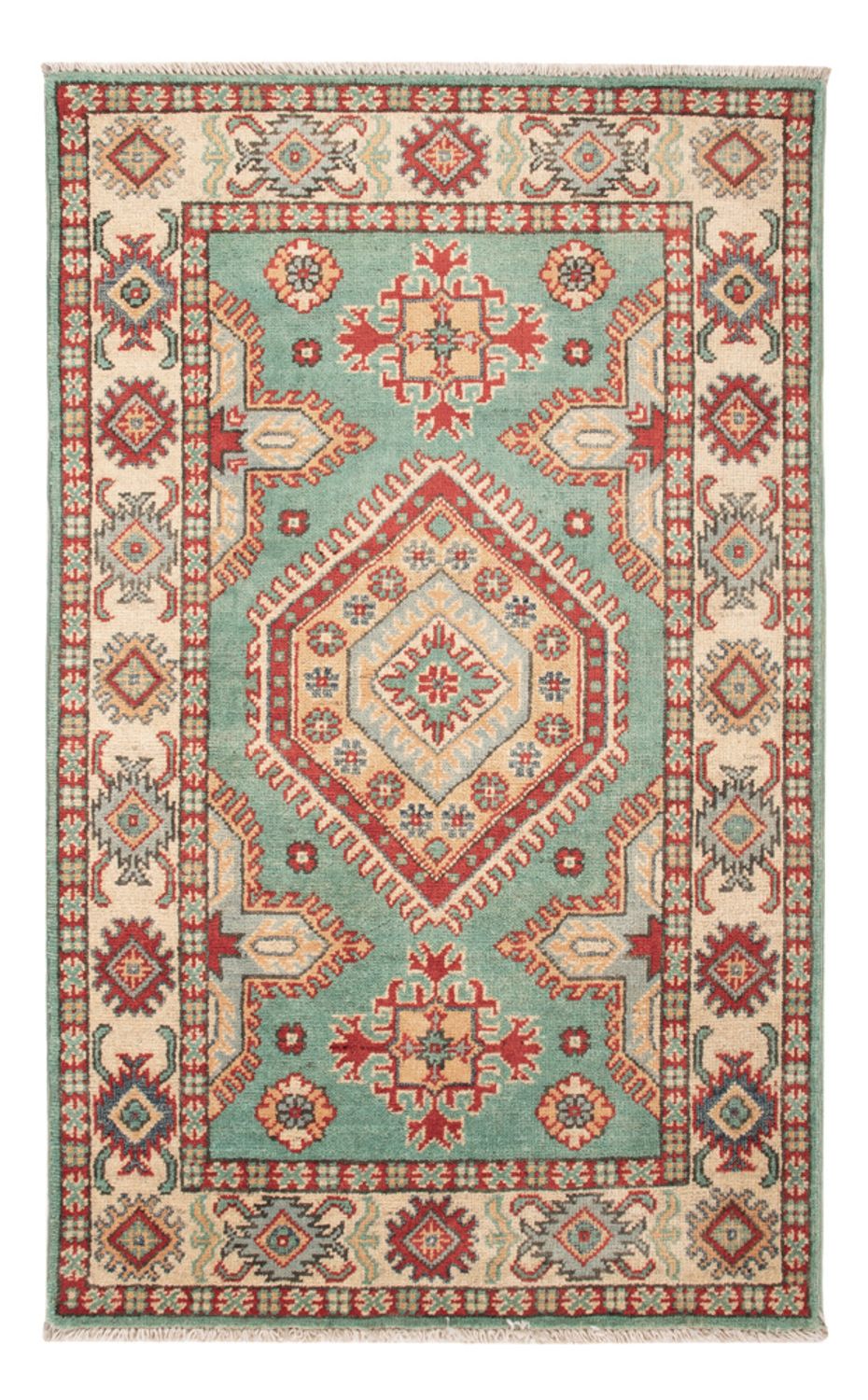 Alfombra Ziegler - Kazak - 127 x 77 cm - turquesa