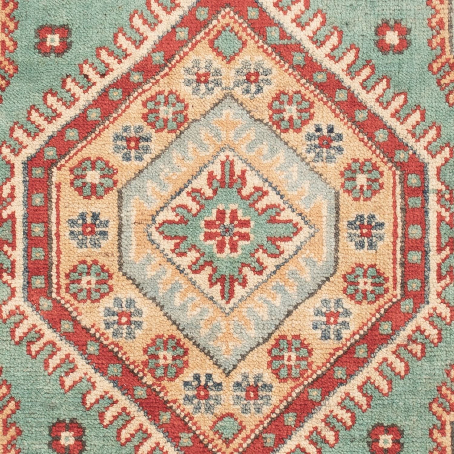 Alfombra Ziegler - Kazak - 127 x 77 cm - turquesa
