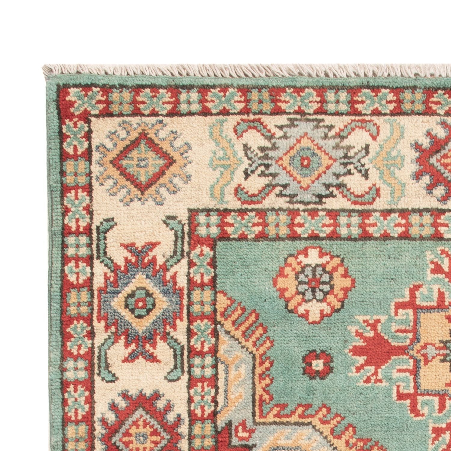 Alfombra Ziegler - Kazak - 127 x 77 cm - turquesa