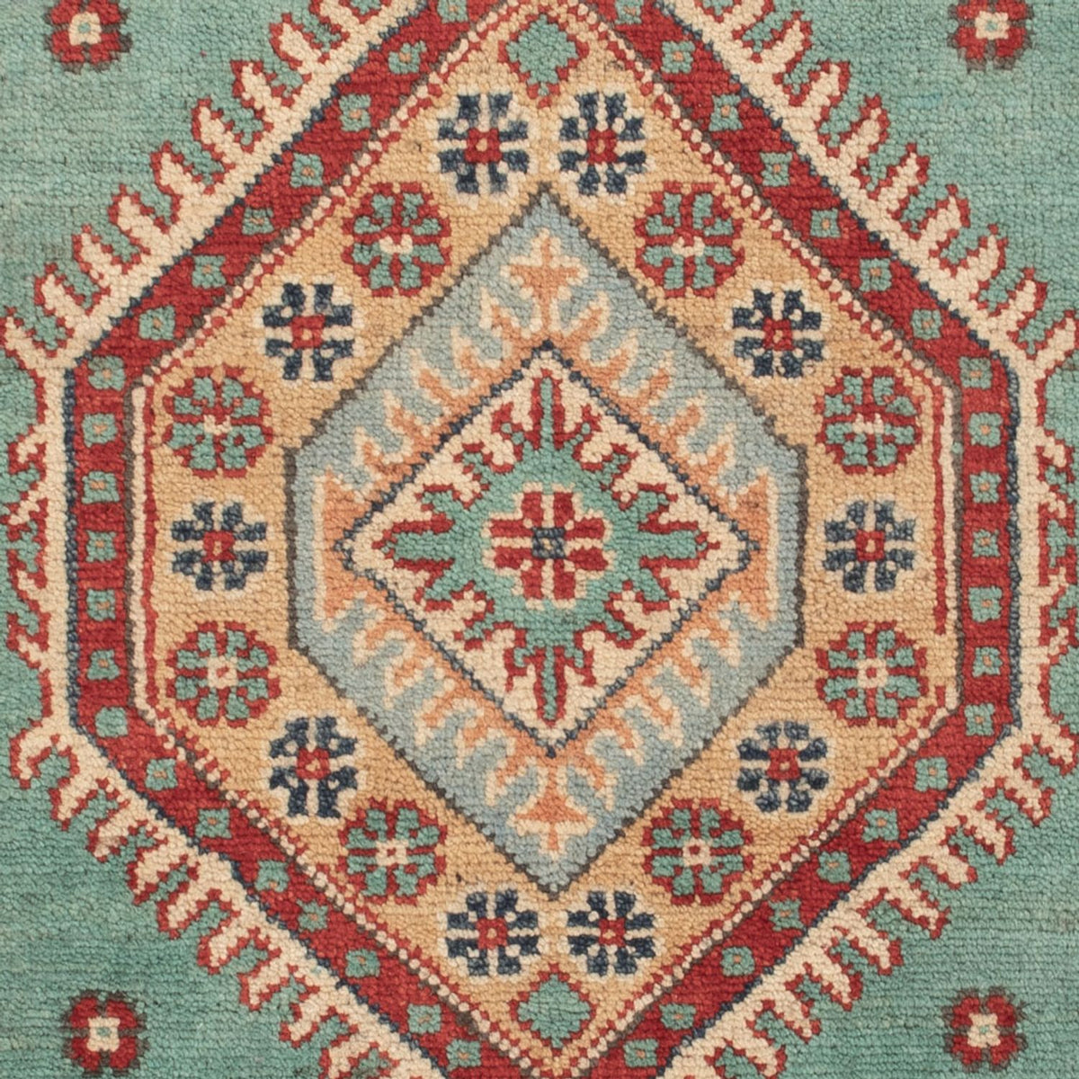 Alfombra Ziegler - Kazak - 123 x 82 cm - turquesa