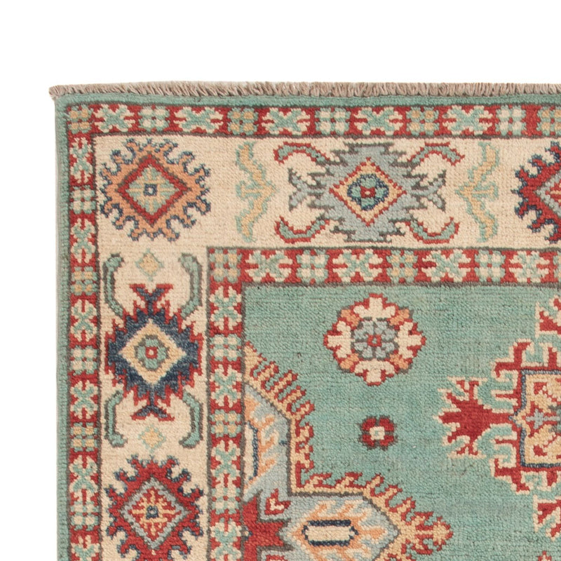 Alfombra Ziegler - Kazak - 123 x 82 cm - turquesa
